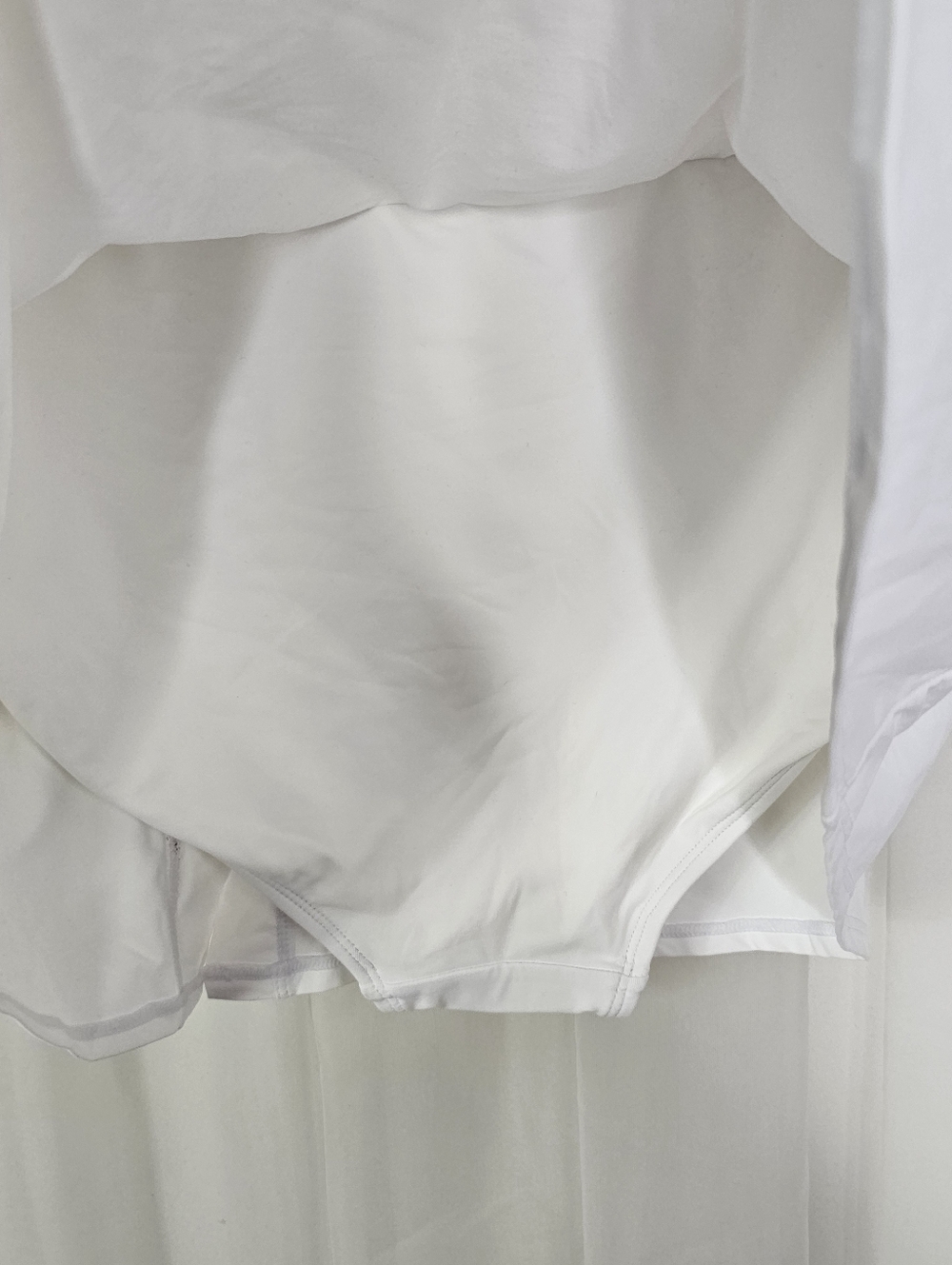 Anne Cole White Swim Skirt Bottom Size Medium - Picture 4 of 7